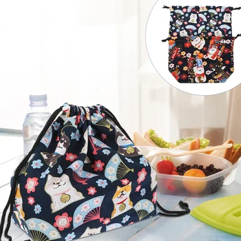 2 бр. торба за Bento, Мини-Ланча, Детски Притежателя на съвсем малък, Памучен храна За Пикник, Детски