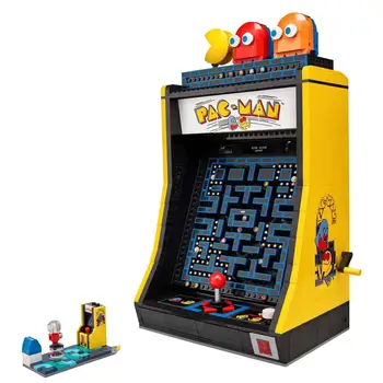 2023 Нови игрални автомати Pac-Man на Серия от Икони градивните елементи на MOC 10323, модели на детски играчки, подаръци за рожден ден за деца и възрастни 2651 бр.