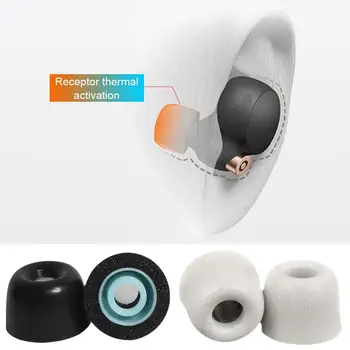 2023 Нови модернизирани ушни шапки от полиуретанова пяна с памет ефект за WF1000XM5, Специален антиалергичен тапи за уши, Аксесоари за слушалки E4T8