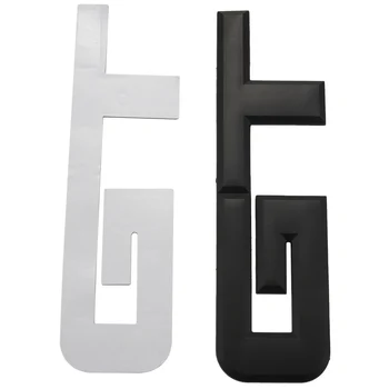 3d Стикер с логото на Gt, Модерен автомобилен интериор, стикер за Focus 1 2 3 7 Mondeo, черен