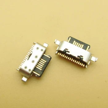 5 бр. USB конектора Type-C, Порт за Зареждане Конектор за Свързване с докинг станция За Doogee S86 S86Pro N40 Pro N40Pro V10, резервни Части за ремонт на