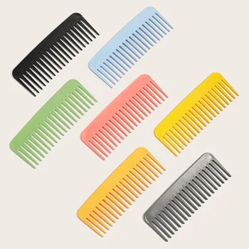 7 Цвята, фризьорски четки за подстригване, Професионален гребен за оформяне на косата, антистатични плетеница, Инструменти за грижа за косата в салон фризьорство