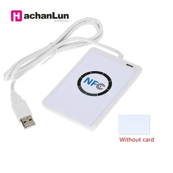 ACR122U RFID четец на карти за достъп восъчни 13,56 Mhz Поддръжка на NFC ISO/IEC18092 смарт-чип-карта crack сценарист