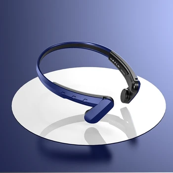 BL03 Слушалки с въздушна проводимост, която е съвместима с Bluetooth, 5.2 Стерео, водоустойчив музикални спортни слушалки, окачени слушалки, безжични слушалки