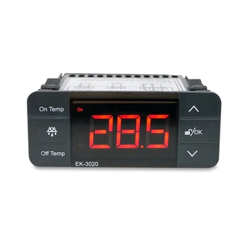 EK-3020 Дигитален Регулатор на Температурата на 220 В Сензора на Термостата на Хладилника Термостат За Размразяване на Хладилника