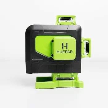 Huepar 904DG Зелено, самовыравнивающийся на 360 градуса хоризонтално и вертикално, 16 мультилинейных 4D лазерни нива, за секс