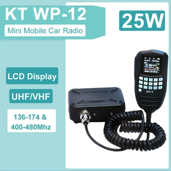 KT-WP12 Безжично Автомобилно радио на 25 W двойна лента VHF UHF Мини Преносима Радиостанция на Далечни разстояния LCD дисплей 200 Канала QYT KT-9900 Любителски Радио VOX