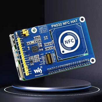 PN532 NFC HAT I2C, SPI UART Интерфейс RFID Модул за четене на карти 13,56 Mhz Модул за комуникация близкия поле 3.3v/5,5 за Raspberry Pi