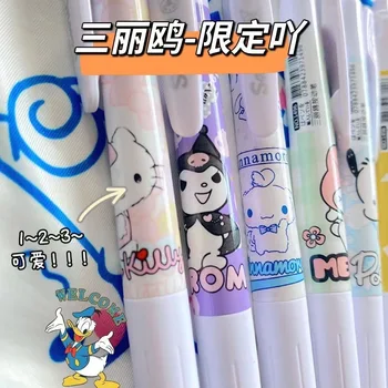 Sanrio Family Kuromi Кликне Върху дръжката-roller за подпис, Черна Чернильную дръжката, Мультяшную Мила Куршум, продажба на Едро студентски Канцеларски материали