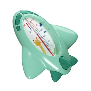 Авиационен термометър за душ за bebe, на гише самолетни термометър за баня, дигитален термометър