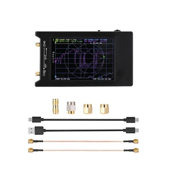 -Вектор мрежов анализатор H4 10 khz-1,5 Ghz, анализатор антена HF MF VHF UHF с 4-инчов дисплей, Мрежов анализатор на спектъра