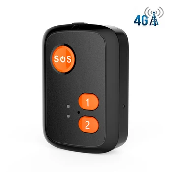 Водоустойчив IP67 4G LTE 3G 2G GSM SOS Бутон за възрастните хора аларма за GPS Тракер