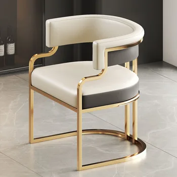 Дизайнерски стол с акцент, сгъваема хотелска тоалетка с огледало, столове за всекидневна, луксозни салонные комплект градински мебели