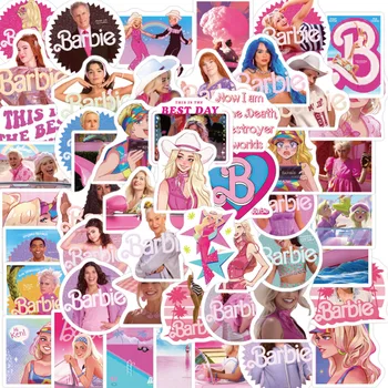 Етикети с графити от филма Барби 50 индивидуалност моден тренд хубава украса китара лаптоп багажа водоустойчиви етикети със собствените си ръце
