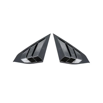 За Honda Accord 2018-2022, лъскава черна задната странична вентилационна решетка на една четвърт от прозорци, щори на кутията