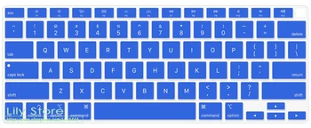 за MacBook Air 13 2020 A2179 Touch ID 2020 A 2179 Release Силиконов калъф за английска клавиатура, защитен калъф за лаптоп клавиатура