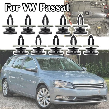 За VW Passat B6 2005 2006 2007 2008 2009 2010 Вратата карта Отрежете лентата с Нитове Вътрешен формоване Замяна на Затягане за тапицерия 8E0868243