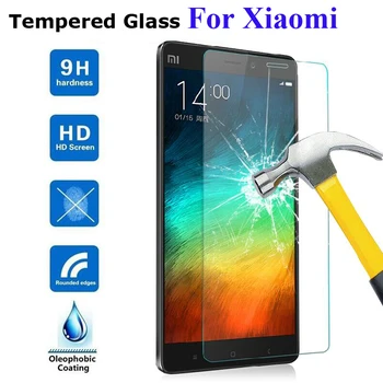 Закалено Стъкло 9H За Xiaomi Redmi 4A 5A 4X4PRO 5 Plus Note 4 3 5А Pro, Защитно фолио за екрана Xiaomi Mi5X Mi A1, Защитно Стъкло