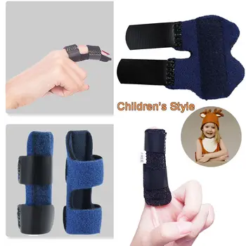 Защита на Децата Студенти От Счупвания, Изкълчвания, Навяхвания Определя еластична Превръзка Коректор Детски Пальцевые гуми За премахване на болка