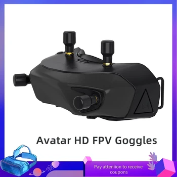 Защитни очила Avatar Caddx Walksnail HD за състезания дрона Оригинала 46 ° FOV1080p OLED HDMI Изходи Мини Размера на Нова