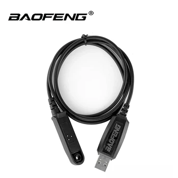 Кабел за програмиране, преносима радиостанция USB Baofeng за BF UV-9R, водонепроницаемое двустранно радио, оригинален USB кабел за програмиране със софтуер