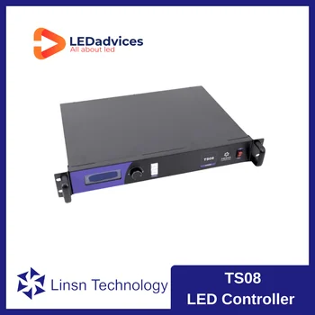 Контролер за led екран Linsn TS08 Поддържа 5,2 милиона пиксела, За да отговарят на изискванията за сверхдлинному или сверхбольшому светодиодному дисплей.
