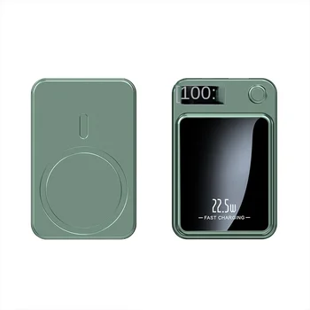 Магнитен Безжичен Power Bank 20000 ма 22,5 W Бързо Зареждане на Външно Зарядно устройство за Huawei Samsung iPhone 12 PD 20 W Powerbank