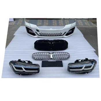 Материал PP, Автомобилни странични прагове в стил M5, Предни задни автомобилна броня за BMW E60 2003-2010, бодикит за автомобили