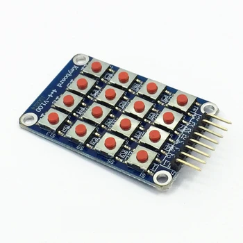 Микропереключатель 1 бит/2 * 4/4 * 4 матрица клавиатура 1-bit/8 bit 16-bit ключ микроконтролер външен модул