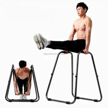 Мултифункционални подвижни паралелна успоредка, симулатор за мускули на тялото, стойка за силови тренировки