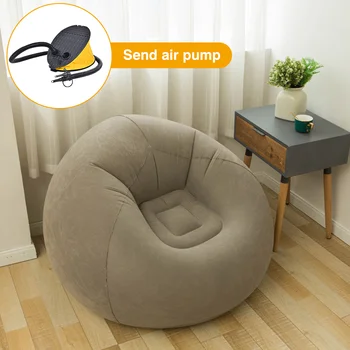 Надуваеми диванные Столове сгъстено PVC Шезлонги Татами за мебели за почивка 