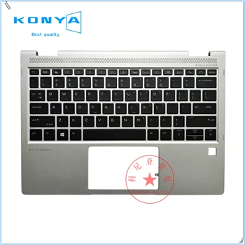 Нов Оригинален За лаптоп HP EliteBook X360 Серия 1020 G2 С Поставка за ръце, на Горния Капак на Корпуса и С Клавиатура С подсветка 937419-141 L02471-001