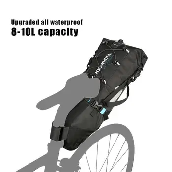 Нова велосипедна чанта, Удобна Велосипедна седельная чанта, Голям Капацитет, чанта за задна седалка, Чанта за каране на седалки, Найлонова чанта за задна седалка, Противоударная