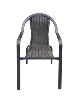 Оплетка столче ръчно изработени от алуминиева сплав, Мебели за почивка на открито, маса за Хранене и Компютърен стол За обсъждане, стол