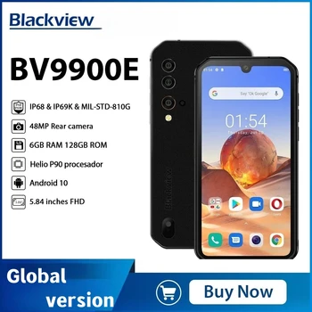 Оригинален Blackview BV9900E 6 GB 128 GB IP68 Водоустойчив Смартфон 5,84 