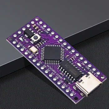Печатна платка LGT8F328P LQFP32 MiniEVB TYPE-C MICRO USB HT42B534-1/CH340C Заменя NANO V3.0 за Arduino