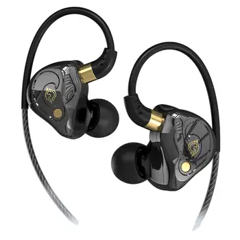 Професионални слушалки с чувствителни към микрофона жични слушалки 3,5 мм USB HiFi Звук слушалки с Кабел