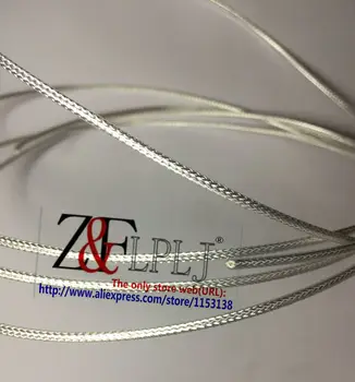 Радиочестотни коаксиален кабел 25 Ω, низкоомный коаксиален кабел/25 Ω, висока температура фидерная линия, прозрачна яке, 1 м/лот