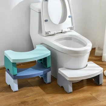 Сгъваем стол за тоалетна, Детски стол, Поставка за крака, Гърне за баня, Помощни противоскользящий Инструмент за повишена здравина