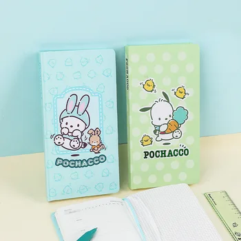 Седмичен проект е Серия от Sanrio Pochacco Уроци за ученици С техните бележки B6 Студентски подаръци Kawaii Детски Канцеларски подаръци