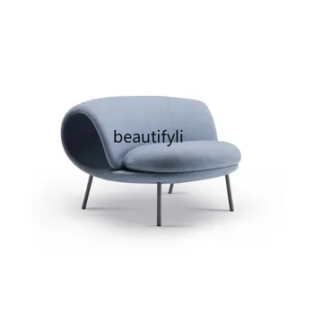 Скандинавски дизайн модел стол за почивка Специална форма за всекидневната, единична диван за вили, индивидуалност, достъпен лукс