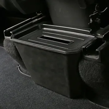 Тава-органайзер за задната част на централната конзола, стекающийся за Tesla Model Y, кутия за съхранение, калъф, аксесоари