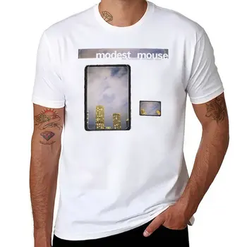 Тениска Modest Mouse - The Lonesome Пренаселена West, тениска оверсайз, риза с домашен любимец принтом за момчета, тениски за мъже, памук