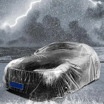 Универсален автомобилен калъф Универсален автомобилен калъф Външна Водоустойчива защита От Слънце, дъжд, сняг, Водоустойчив хечбек, седан, suv